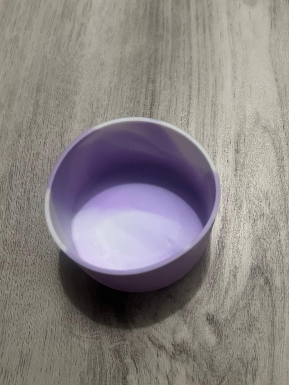 Lavender Silicone Rubber cup bumper cover